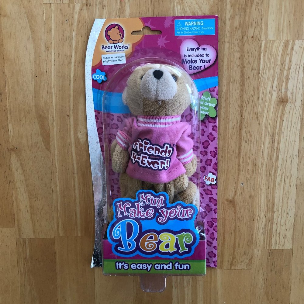Make Your Own Teddy Bear - Friends 4-Ever